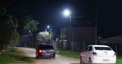 Instalan nuevas luces LED en el barrio Luna