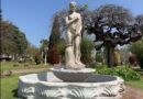 La estatua “La Dama del Agua” fue restituida a la Plaza Colón