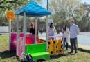 Instalan juegos infantiles en jardines de infantes