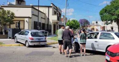 Un herido por un choque en Dr. Real y Lamadrid