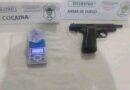 Detienen a un hombre con un arma y cocaína en su poder