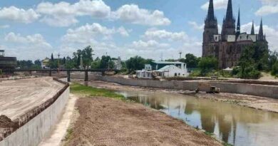 El contraste de la obra del Río Luján con la escasa inversión de la actividad privada en la Plaza Belgrano