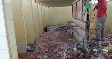 Remodelan los Sanitarios en el Polideportivo Municipal 