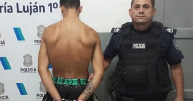 Detuvieron a un joven por amenazas con arma de fuego