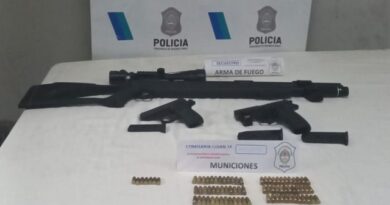 Amenazó a su expareja con un arma